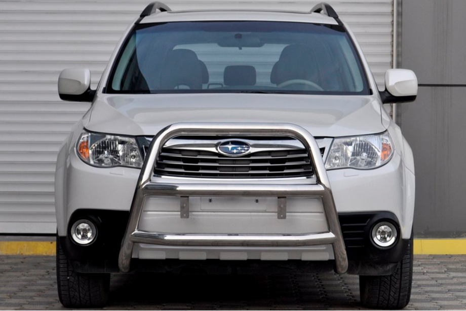 Subaru Forester 2008-2013 Defensa Delantera WT018 (Acero Inoxidable) Image