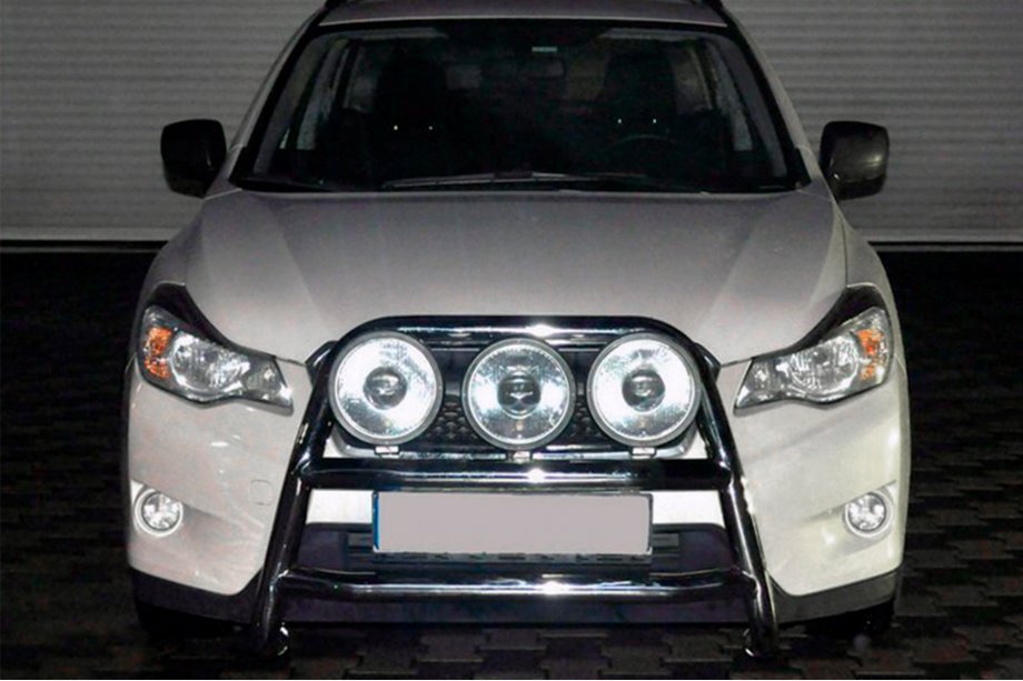 Subaru XV 2011-2017 Defensa Delantera WT018 (Acero Inoxidable) Image