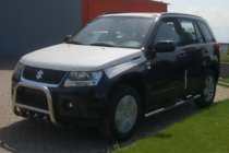 Suzuki Grand Vitara 2005-2017 Defensa Delantera QT006 (Acero Inoxidable) foto 3