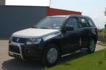 Suzuki Grand Vitara 2005-2017 Defensa Delantera QT006 (Acero Inoxidable) foto 2