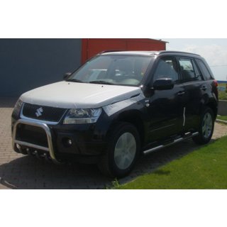 Defensa Delantera QT006 (Acero Inoxidable) Suzuki Grand Vitara 2005-2017 foto 3