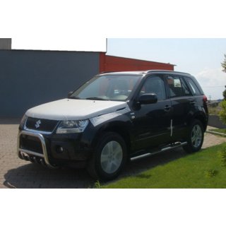 Defensa Delantera QT006 (Acero Inoxidable) Suzuki Grand Vitara 2005-2017 foto 2