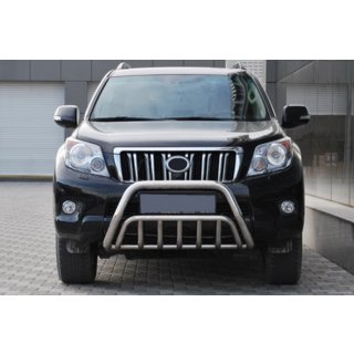 Defensa Delantera WT002 (Acero Inoxidable) Toyota Land Cruiser Prado 150 2009-2023 foto 2