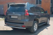 Toyota Land Cruiser Prado 150 2009-2023 Barra Trasera AK002 (Acero Inoxidable) foto 5
