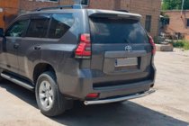 Toyota Land Cruiser Prado 150 2009-2023 Barra Trasera AK002 (Acero Inoxidable) foto 7