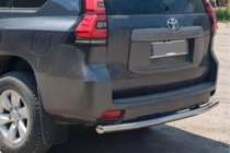 Toyota Land Cruiser Prado 150 2009-2023 Barra Trasera AK002 (Acero Inoxidable) foto 8