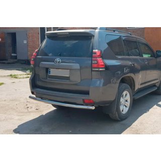 Barra Trasera AK002 (Acero Inoxidable) Toyota Land Cruiser Prado 150 2009-2023 foto 4