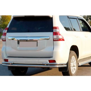 Barra Trasera AK005-2 (Acero Inoxidable) Toyota Land Cruiser Prado 150 2009-2023 foto 1