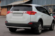 Toyota Rav 4 2013-2018 Barra Trasera AK002 (Acero Inoxidable) foto 5