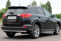 Toyota Rav 4 2013-2018 Barra Trasera AK002 (Acero Inoxidable) foto 1