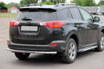 Toyota Rav 4 2013-2018 Barra Trasera AK002 (Acero Inoxidable) foto 2