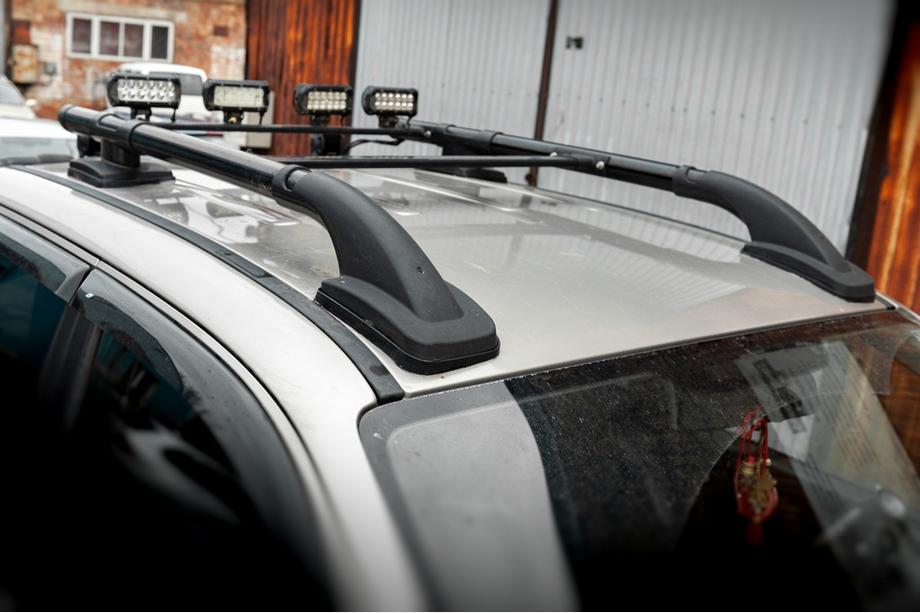 Volkswagen Amarok 2010-2022 Barras de techo Black Shark (con travesaños) Image