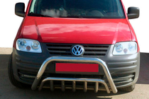 Volkswagen Caddy 2010-2015 Defensa Delantera WT002 (60 mm, Acero Inoxidable) foto 1