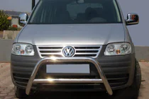 Volkswagen Caddy 2004-2010 Defensa Delantera WT005 (Acero Inoxidable) foto 1