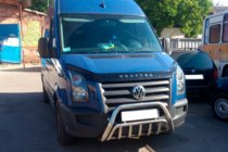 Volkswagen Crafter 2006-2016 Defensa Delantera WT002 (Acero Inoxidable) foto 3