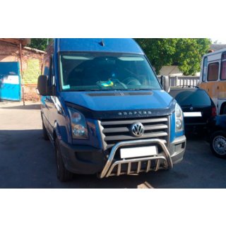 Defensa Delantera WT002 (Acero Inoxidable) Volkswagen Crafter 2006-2016 foto 3