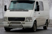 Volkswagen LT 1995-2006 Defensa Delantera WT022 Acero Inoxidable foto 1