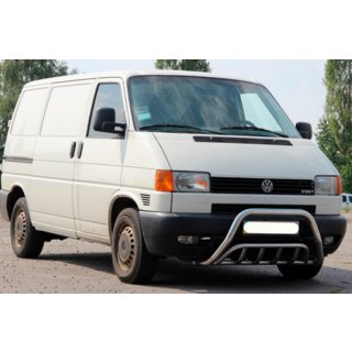 Defensa Delantera WT002 (Acero Inoxidable) Volkswagen T4 Caravelle/Multivan 1990–2003 foto 2