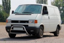 Volkswagen T4 Transporter 1990-2003 Defensa Delantera WT022 Acero Inoxidable foto 3