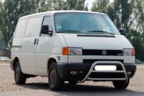 Volkswagen T4 Transporter 1990-2003 Defensa Delantera WT022 Acero Inoxidable foto 1