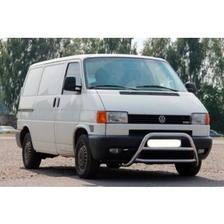 Defensa Delantera WT022 Acero Inoxidable Volkswagen T4 Transporter 1990-2003 foto 1