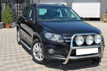 Volkswagen Tiguan 2007-2016 Defensa Delantera WT018 (Acero Inoxidable) foto 1