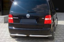 Volkswagen Touran 2003-2010 Esquinas traseras AK003 (2 uds., acero inoxidable) foto 1