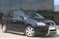 Volkswagen Touran 2003-2010 Defensa Delantera QT006 (Acero Inoxidable) foto 3