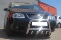 Volkswagen Touran 2003-2010 Defensa Delantera QT006 (Acero Inoxidable) foto 4