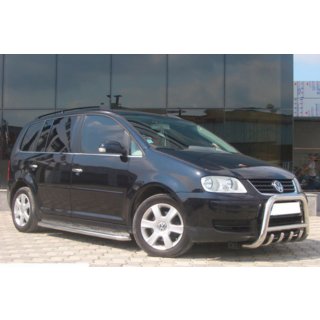 Defensa Delantera QT006 (Acero Inoxidable) Volkswagen Touran 2003-2010 foto 3