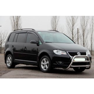 Defensa Delantera WT022 Acero Inoxidable Volkswagen Touran 2003-2010 foto 1