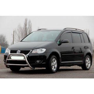 Defensa Delantera WT022 Acero Inoxidable Volkswagen Touran 2003-2010 foto 2