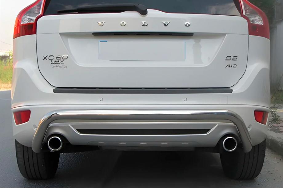 Volvo XC60 2009-2017 Protector Trasero AK007 (Acero Inoxidable) Image