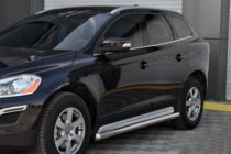 Volvo XC60 2009-2017 Barras Laterales BB004 (2 uds, acero inoxidable) foto 1