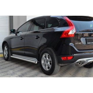 Barras Laterales BB004 (2 uds, acero inoxidable) Volvo XC60 2009-2017 foto 2