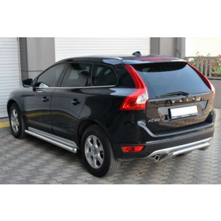 Barras Laterales BB004 (2 uds, acero inoxidable) Volvo XC60 2009-2017 foto 3
