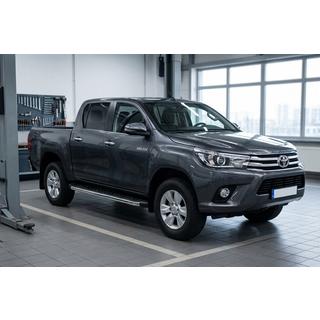 Estribos Laterales BlackLine (2 uds., Aluminio) Toyota Hilux 2015- foto 1