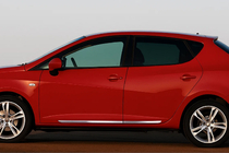 Seat Ibiza 2010-2017 Molduras de puerta OmsaLine (4 uds, acero inoxidable) foto 1