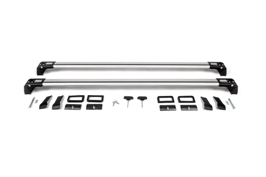 Mercedes C-class W205 2014-2021 Barras de techo para puntos de anclaje originales (2 uds, con llave) Foto 11