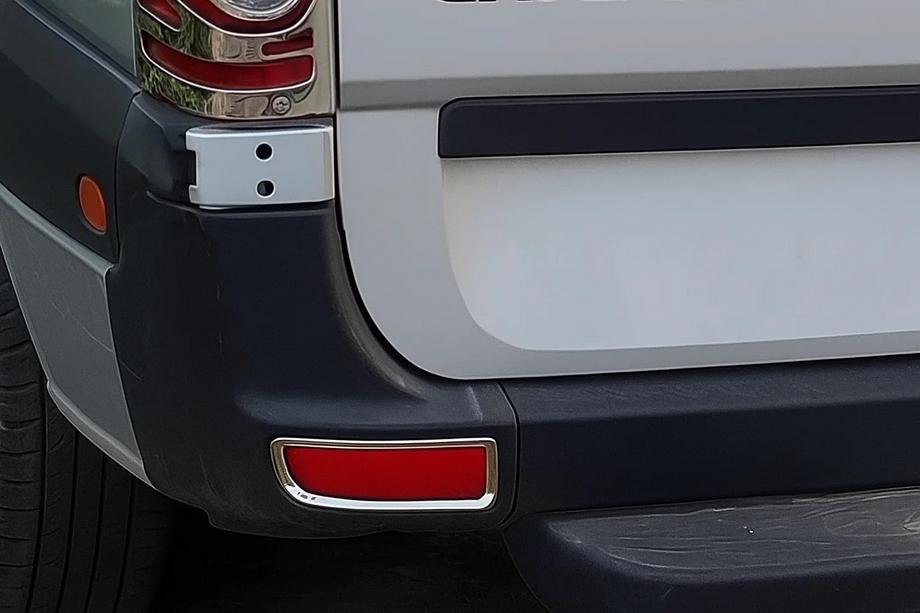 Volkswagen Crafter 2006-2016 Cubiertas de Reflectores (2 uds., Acero Inoxidable) Image
