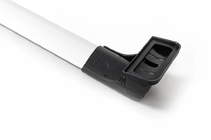 Fiat Scudo 1996-2007 Barras transversales de techo para puntos de fijación originales, con llave (2 uds.) Negro foto 21