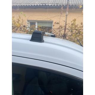 Barras de techo para puntos de anclaje originales con llave (2 uds) foto 3