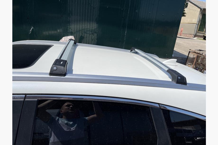 Honda CRV 2012-2016 Barras de techo para raíles integrados Skybar Special (juego de 2) Negro Foto 12