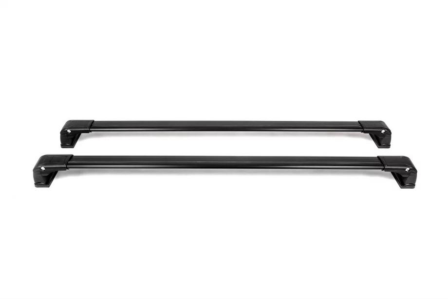 Opel Combo 2002–2012 Barras transversales de techo para puntos de fijación originales, con llave (2 uds.) Negro Foto 7