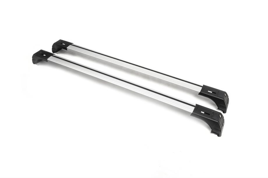 Barras de techo para raíles integrados con llave Skybar V2 (2 uds) hasta 120 cm, Negro Foto 22