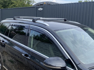 Volkswagen Passat B8 2015-2023 Barras de techo para raíles integrados con cerradura (2 uds) foto 4