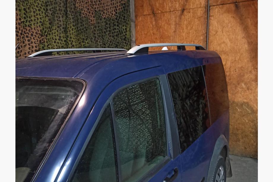 Ford Connect 2010-2013 Barras de techo CROWN (gris mate) Base Maxi Foto 4