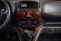Fiat Doblo I 2001-2005 Cubiertas de Panel de Salpicadero Aluminio foto 1