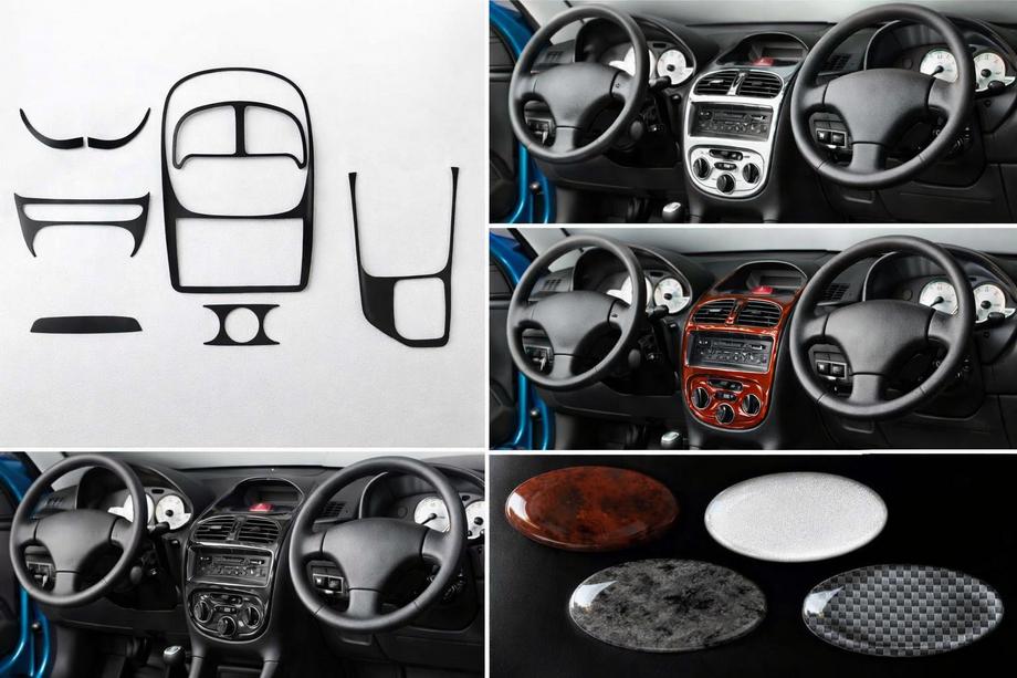 Kia Sportage 1994-2004 Cubiertas de Panel de Salpicadero (2001-2005) Image
