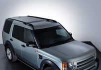 Land Rover Discovery IV 2009-2017 Barras de techo Modelo original (negras) foto 2
